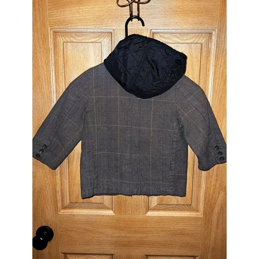 Place Finest Quality Outerwear Ltd. Edition #915 Y2K Boys Jacket Blazer 4T Plaid